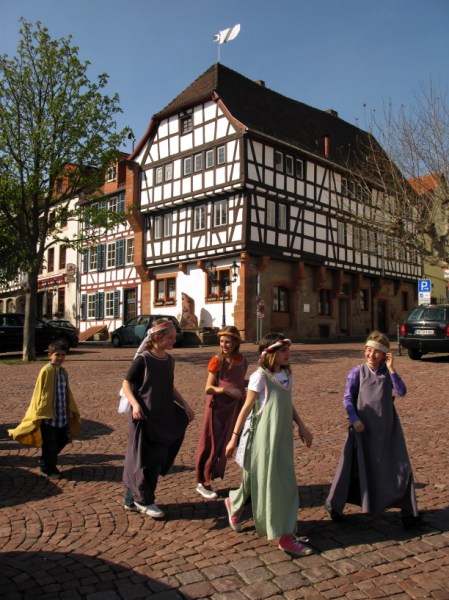 Costumed tour, Gelnhausen