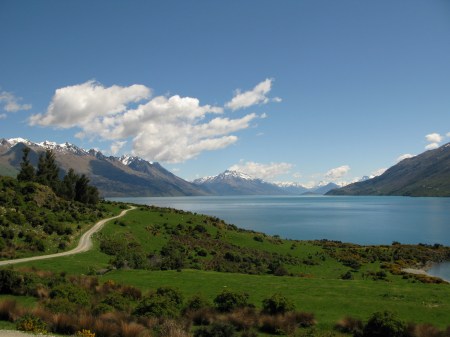 Lake Wakatipu from Walter Peak station